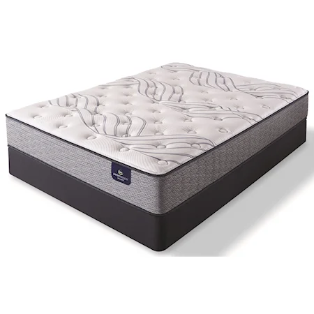 Queen Plush Pocketed Coil Mattress and 9" Foundation